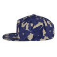 thumbnail image 3 of Daiia Lilies Flowers print Flat Bill Hats Flat Brim Trucker Cap Baseball Cap Adjustable Classic Low Profile Hat Unconstructed Plain Cap, 3 of 9