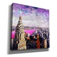 thumbnail image 2 of Epic Graffiti 'Chrysler View' by Grey, Giclee Canvas Wall Art, 37"x37", 2 of 6