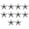 thumbnail image 1 of 10 Unids s de de imitación Hierro en apliques Adornos Pegamento en insignias adhesivas para chaqueta Proyectos de bricolaje , Sunnimix Parches de estrellas, 1 of 7
