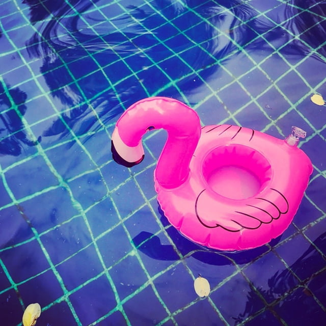 Portavasos Pvc Fiesta Piscina para