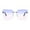 Blue, variant on Bovemsi Sunglasses Polarized Fashion Man Women Round No Border Glasses Shades Great For Travel Shopping Outdoors Fishing Glasses