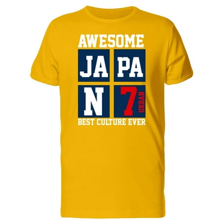 Awesome Japan Best Culture Ever Tee Men's -Image by