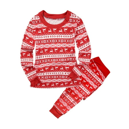 

Lisenrain Family Matching Christmas Pajamas Set PJs Nightwear Pyjamas