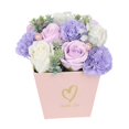 thumbnail image 3 of Ramo de flores artificiales realista y decorativo, jabón floral perfumado para bodas. Púrpura, 3 of 9