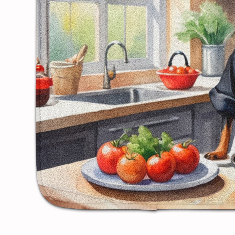 Yorkie Yorkshire Terrier The Chef Memory Foam Kitchen Mat