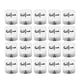 thumbnail image 1 of Pack of 20 16mm White Fraction Dice, Fraction Symbols, Math and Arithmetic Teaching Tool, 1 of 4