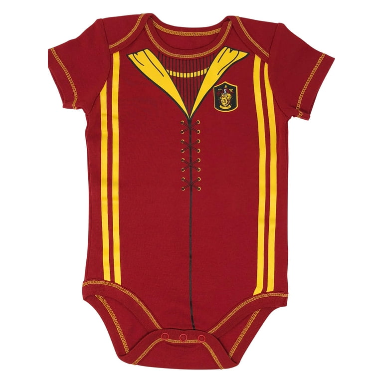 Warner Harry Potter Baby Boys' 5-Pack Bodysuits Hogwarts