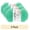 Aqua Green, variant on Baby Rainbow Yarn by Loops & Threads - Yarn for Knitting - Crochet - Weaving - and Arts & Crafts - Bay - Polyester - 5.3 oz
