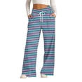 thumbnail image 2 of Endives Women's Lounge Pants Women Wide Leg Casual Sweatpants Pajama Pants Fall Winter, 2 of 6
