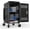 Black, variant on POCHAR Fully Assembled 20 Devices Charging Station for Laptops and Tablets - Charging Cart Ideal for Classroom Office (Black)