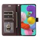 thumbnail image 3 of FOXDOCK Funda tipo Cartera para Samsung Galaxy A51 4G – Cubierta de Cuero PU con Múltiples Ranuras, Bolsillo para Efectivo y Correa de Muñeca, 3 of 6