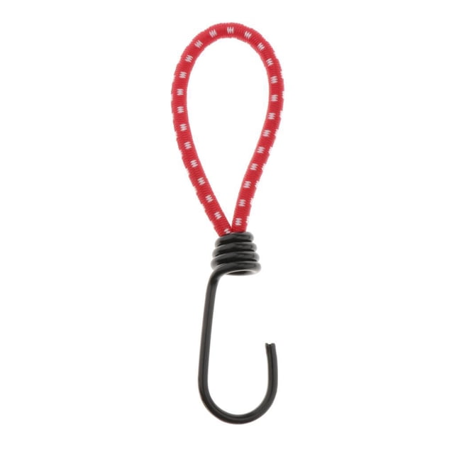 Durable Elastische Seil Schnalle Camp Zelt Tarp Feste Bindung Cordón elástico Haken rojo Sharpla hebillas de lazo de lona de dosel