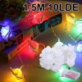 thumbnail image 1 of 1.5M 10 LED Light Simulation Rose Light String Boda Regalo de vacaciones Decoración Wmkox8yii fhajkh3190, 1 of 2