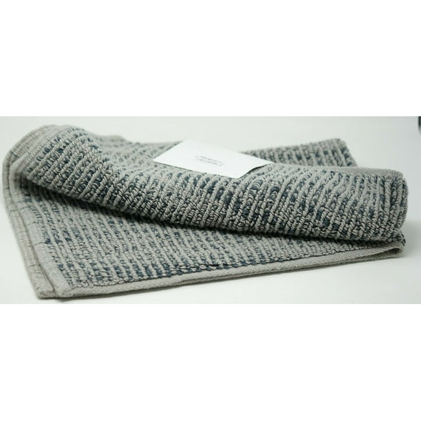 Hotel Collection Fashion 22" x 36" Textured FlatWeave Cotton Bath Rug