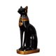thumbnail image 1 of Figura de resina Diosa Egipcia Gato Bastet 13x21x37 cm, 1 of 3