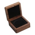 thumbnail image 4 of Estuche de exhibición de monedas de desafío Caja de almacenamiento de madera Caja de presentación de exhibición Medalla de Forrado en negro, 4 of 9