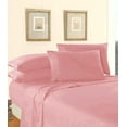 thumbnail image 2 of Elegant Comfort Luxury 4-Piece Bed Sheet Set Three-Line Design 1500 Series Microfiber - Wrinkle and Fade Resistant - Deep Pocket, California King, Dusty Rose, 2 of 4