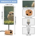 thumbnail image 2 of Touch-Control 3-Color Desk Lamp with Plug – Energy-Saving LED + 3 Simultaneous Charging Ports Little Sparrow, 2 of 8
