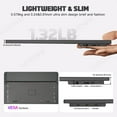 thumbnail image 3 of LESOWN 4K UHD 3840x2160 IPS Portable LCD Screen Monitor 13.3 inch HDMI-Compatible USB C Laptop External Display for PC Cameras Plastic Shell, 3 of 15
