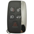thumbnail image 1 of Smart Key Fob Case Shell for Land Rover Range Rover Sport LR2 LR4 Evoque 5 Buttons Keyless Entry Remote Replacement Cover Casing (Black), 1 of 4