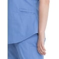 thumbnail image 3 of Scrubstar Women's Core Essentials Stretch V-Neck Scrub Top WM01T893, 3 of 6