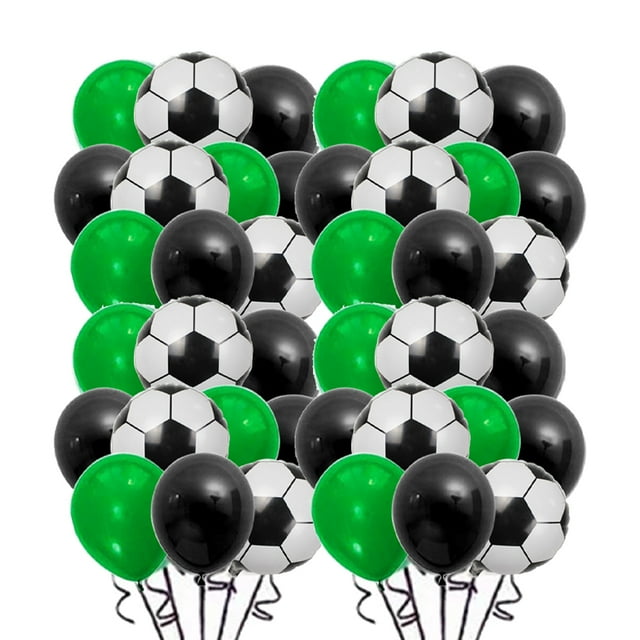 Suministros de decoración para fiestas de cumpleaños de fútbol, para niños y niñas, decoración de fiesta de cumpleaños con temática de fútbol, decoraciones de fútbol para la copa mundial de fútbol, suministros de recuerdo para fiestas Zhivalor CPB-CJZ851-3