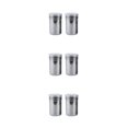 thumbnail image 2 of Botellas Condimentos Matsuzay 2 Plateadas Acero Inoxidable Cubierta Malla Fina, 2 of 6