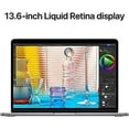 thumbnail image 3 of Restored 2022 Apple MacBook Air Laptop with M2 chip: 13.6-inch Liquid Retina Display, 16GB RAM, 256GB SSD Storage, Midnight (Refurbished), 3 of 5
