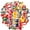 2A, variant on 35pcs-50pcs Cartoon Firefighter Stickers Emergency Stickers Funny Children Stickers for Luggage Laptop