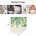 thumbnail image 5 of Country Leaves Cloth Napkins, Spring Green Leaf Branches Vine Botanical Washable and Reusable Dinner Napkins Set of 4, Table Napkin for Kitchen Party Birthday Wedding Hotel Housewarming 20"x20", 5 of 9