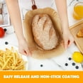 thumbnail image 4 of 120PCS Loaf Pan Liners, Non-Stick Disposable Bread Parchment Paper Liners 9x5 for Baking Bread, Pre-formed Rectangle Paper for Bread and Cakes, Air Fryer Liner for Loaf Pan, 4 of 4