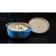 thumbnail image 3 of Lodge Cast Iron 4.5 Quart Enameled Dutch Oven, Blue, 3 of 7