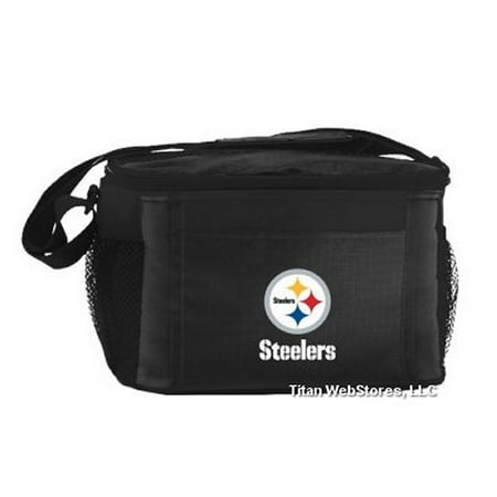 Kolder Texas Rangers Cooler - NFL Football Tailgating 6 Pack Cooler - Lunch Box Cooler (Steelers), Pittsburgh Steelers Tailgating Six Pack Lunch Cooler By Kolder From USA