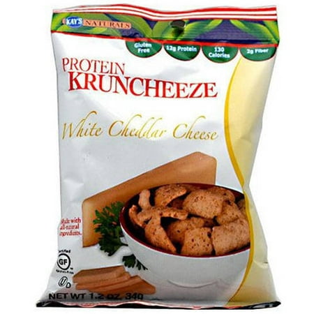 Kay's Naturals White Cheddar Cheese Protein Kruncheeze, 1.2 oz