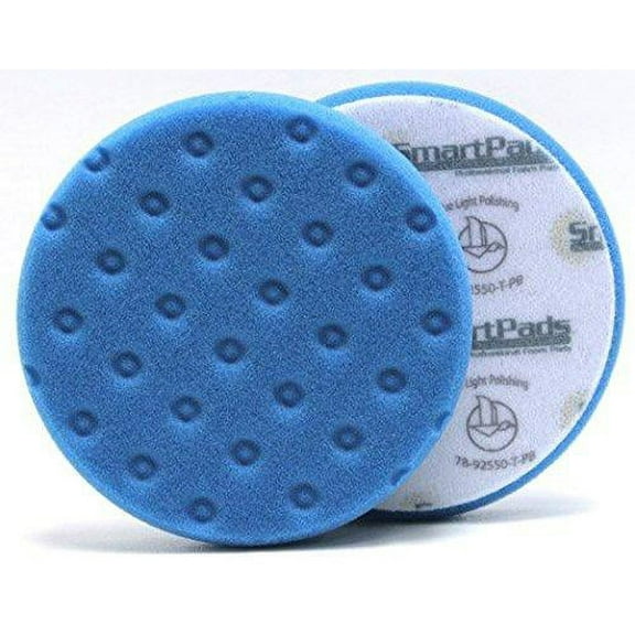 Lake Country CCS Smart Pads DA 6.5 inch Foam Pad (Blue, 6.5 inch)