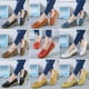 thumbnail image 2 of Black36Women Flats Ballet Shoes Cut Out Leather Transpirable Mocasines Mujeres Boat Shoes para, 2 of 5