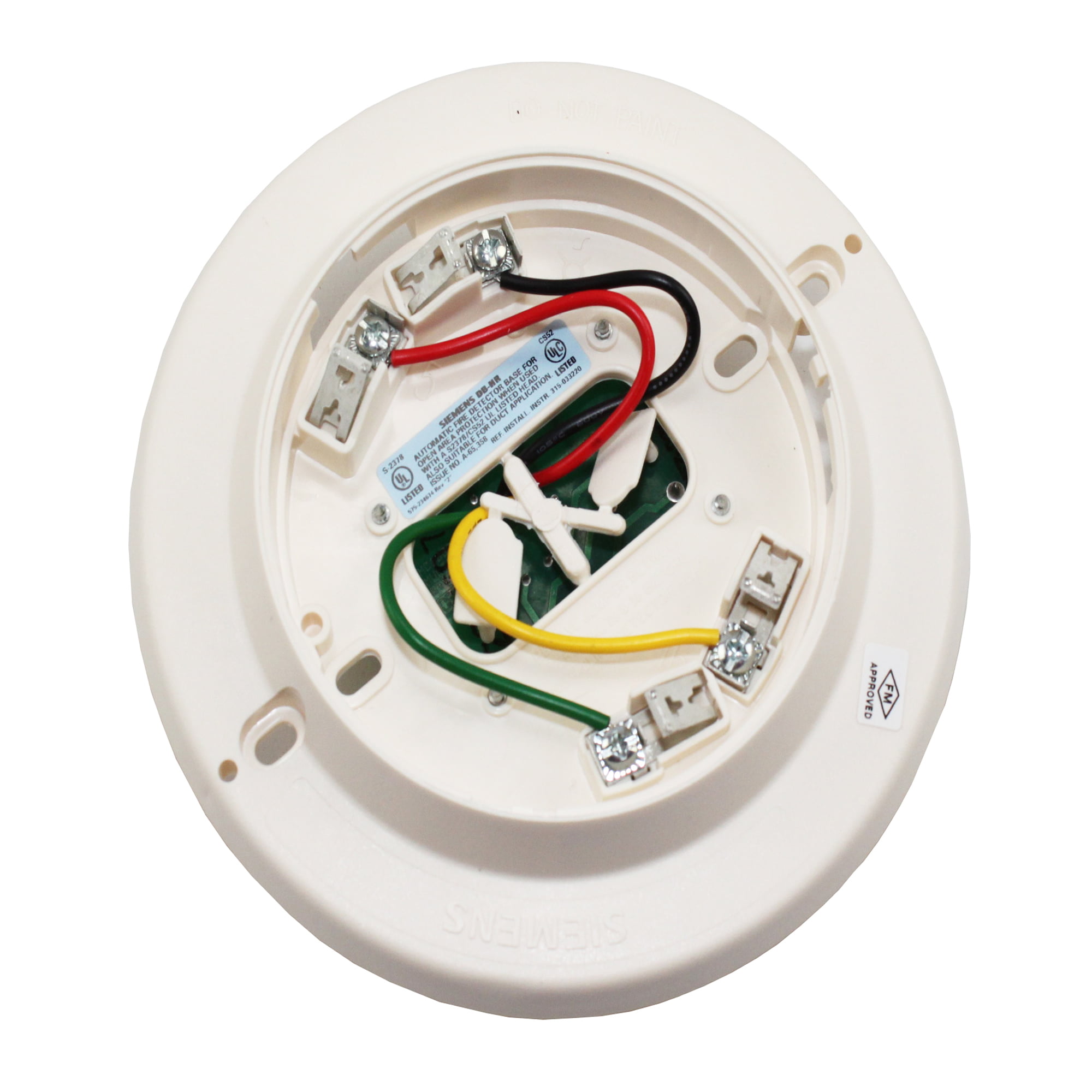 Siemens FDO221 Smoke Detector Fire Alarm OPTICAL ELECTRONIC Head 