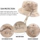 thumbnail image 2 of Caqui Dinosaurio-Sombrero para el Sol de ala Ancha de 50 cm, Sombrero de Verano para bebé y niño, Gorra Ajustable Anti-UV, 2 of 4