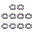 thumbnail image 1 of 10pcs Axial Thrust Ball Bearings Plane Thrust Ball Bearing Kit - Shaft Rings + Base Rings + Rolling Rings, 1 of 8