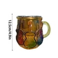 thumbnail image 3 of Guitar Art Glass Mug Handmade Ceramic Coffee Cup Unique Music Themed Design For Tea And Hot Beverages, 3 of 6