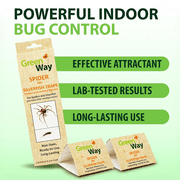 Spider & Silverfish Prebaited Trap - 1 Pack 6 Traps by GreenWay
