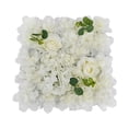 thumbnail image 3 of Tachiuwa Artificial Flower Panel Floral Panel Valentines Day Decor, Background, Rose Flower Backdrop for Wedding, Valentines Day Decor White, 3 of 10