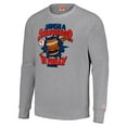 thumbnail image 2 of Unisex MLB x Guy Fieri-s Flavortown  Gray Philadelphia Phillies Tri-Blend Pullover Sweatshirt, 2 of 3