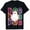 Black-2, variant on Cute Halloween Shirts for Women, BOO Ghost Pumpkin Graphic T-Shirt, Coquette Spooky Season Shirt