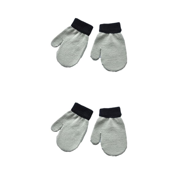 Minnieouse 1 par de mitones para niños, accesorio de ropa de estilo Simple para exteriores, cubierta térmica para calentar las manos, mitones Type8 NO8