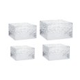 thumbnail image 3 of TISHITA Acrylic Cube Display Box Riser ,Nesting Riser Stands, 5 Sided Table Stand,Buffet Riser Food Riser for Dessert Action Figures 4 piece set, 3 of 8