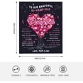 thumbnail image 5 of 14 Year Old Girl Birthday Gifts for Daughter, Birthday Gifts for 14 Years Old Teenage Girl, Daughters Gift for 14 Yr Old Birthday, 14th Birthday Gifts Ideas for Girls Throw Blanket 60" x 50", 5 of 6