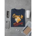 thumbnail image 3 of Welcome Vibes - Open Sign Emoji Graphic Men's T-shirt, 3 of 4