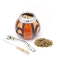 thumbnail image 2 of Set de calabaza Yerba Mate BALIBETOV Original Natural Argentina, 2 of 7