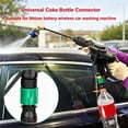 thumbnail image 5 of 2 Pack Pressure Washer Hose, 15in Long Extension Tube, Car Washing Adapter Pipe for Water Spraying, Fits Battery Powered Garden Washers for Outdoor Vehicle Patio Surface Cleaning, 5 of 8